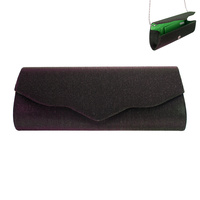 SHIMMER LONG CLUTCH EVENING BAG