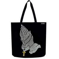 ONLY GOD HOTFIX RSTONE CANVAS BAG