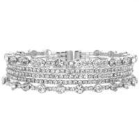 S/CL RHINEST STONE BRACELET