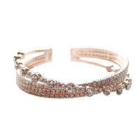 RHINESTONE CUFF BRACELET
