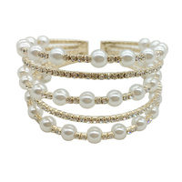 RHINESTONE CUFF BRACELET