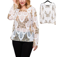 ART DECO SEQUIN EMBELLISHED SHEER EVENING TOP