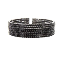 7 Line Rhinestone Bangle