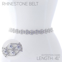 RHINESTONE PAVE BELT