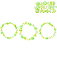 3 PCS PEARL STRETCH BRACELET