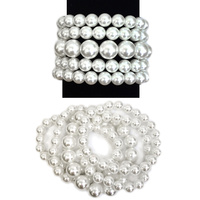 5 PCS PEARL STRETCH BRACELET