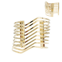 CHEVRON TRIBAL METAL CUFF BRACELET