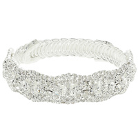 CRYSTAL RHINESTONE EMBELLISHED BRACELET