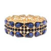 GEM BLING CASTING STONE STRETCH BRACELET