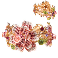 STONE ROSE HINGE BRACELET