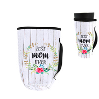 WESTERN "BEST MOM EVER" DRINKING SLEEVE INSULATED TUMBLER HOLDER