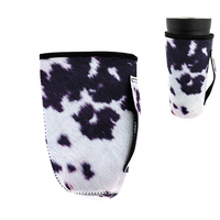 NATURAL FUR TUMBLER DRINK SLEEVE