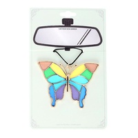 BUTTERFLY REAR VIEW MIRROR HANGING CAR ORNAMENT