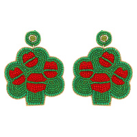 RED LIPS ON CLOVER POST ER