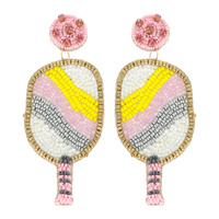 PICKLEBALL POST EARRING