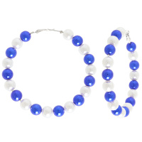 SORORITY THEMED COLORWAY HOOP EARRINGS