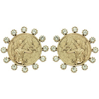 ROMAN SOLDIER COIN POST EARRINGS