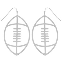 GAMEDAY FOOTBALL CUTOUT DANGLE EARRINGS