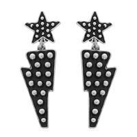 WESTERN BUBBLE LIGHTNING EARRING