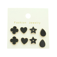 WHIMSICAL MULTI SHAPE EARRING SET