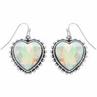 WESTERN HEART CONCHO EARRINGS