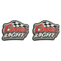 WESTERN BEER BRAND STUD EARRINGS