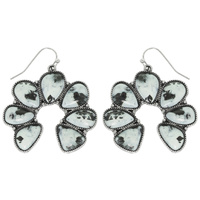 WESTERN SQUASH BLOSSOM EARRINGS