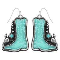 WESTERN COWBOY BOOT EARRINGS