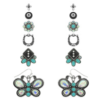 WESTERN NOVELTY THEME EARRING SET