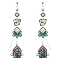 WESTERN NOVELTY THEME EARRING SET
