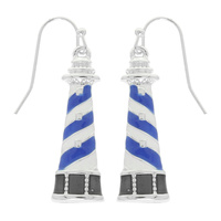 COASTAL LIGHTHOUSE DANGLE EARRINGS