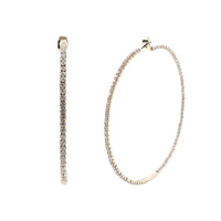 LARGE HOOP EARRING