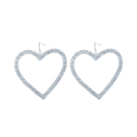 DOUBLE LINE HEART EARRINGS