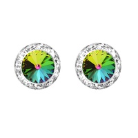 SWAROVSKI CRYSTAL STUD EARRINGS