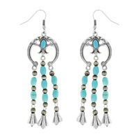 SQUASH BLOSSOM TURS BEAD TASSEL ER