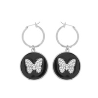 BUTTERFLY SETTING ON EPOXY MEDALLION NK