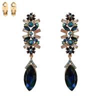 GAB GLASS W/STONE CLIP ER