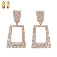 STONE W/CLIP EARRING