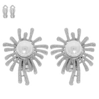 SUNBURST CLIP ON EARRINGS