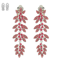 STONE CLIP EARRING