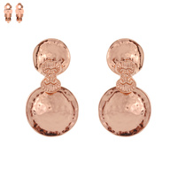 METAL CLIP ON EARRING