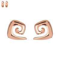 VNTG SPIRAL METAL CLIP ON ER