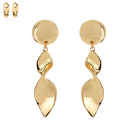 TWIST SPIRAL METAL CLIP ON ER