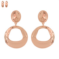 ARTIST DANGLE METAL CLIP EARRING