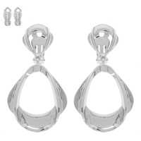 PYRIFORM DOOR KNOCKER CLIP ON EARRINGS