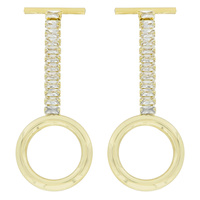 CUBIC ZIRCONIA EARRINGS