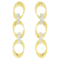 CUBIC ZIRCONIA EARRINGS