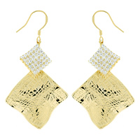 CUBIC ZIRCONIA EARRINGS