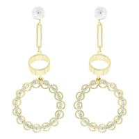 CUBIC ZIRCONIA EARRINGS