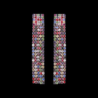 RHINESTONE POST EARRING